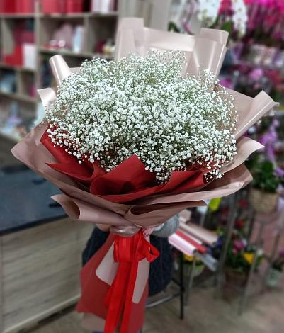 Букет цветов из: Гипсофила в Синьково