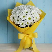 Букет цветов из:  Хризантемы #REPLACE_PRED# Синьково