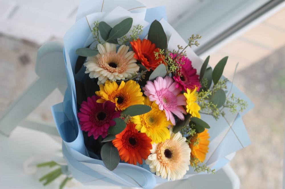 Букет цветов из: Герберы в Синьково