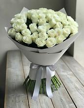 Букет 35 Белых роз в Синьково