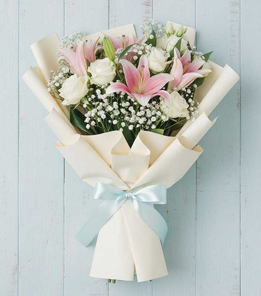 Букет цветов из: Лилии в Синьково