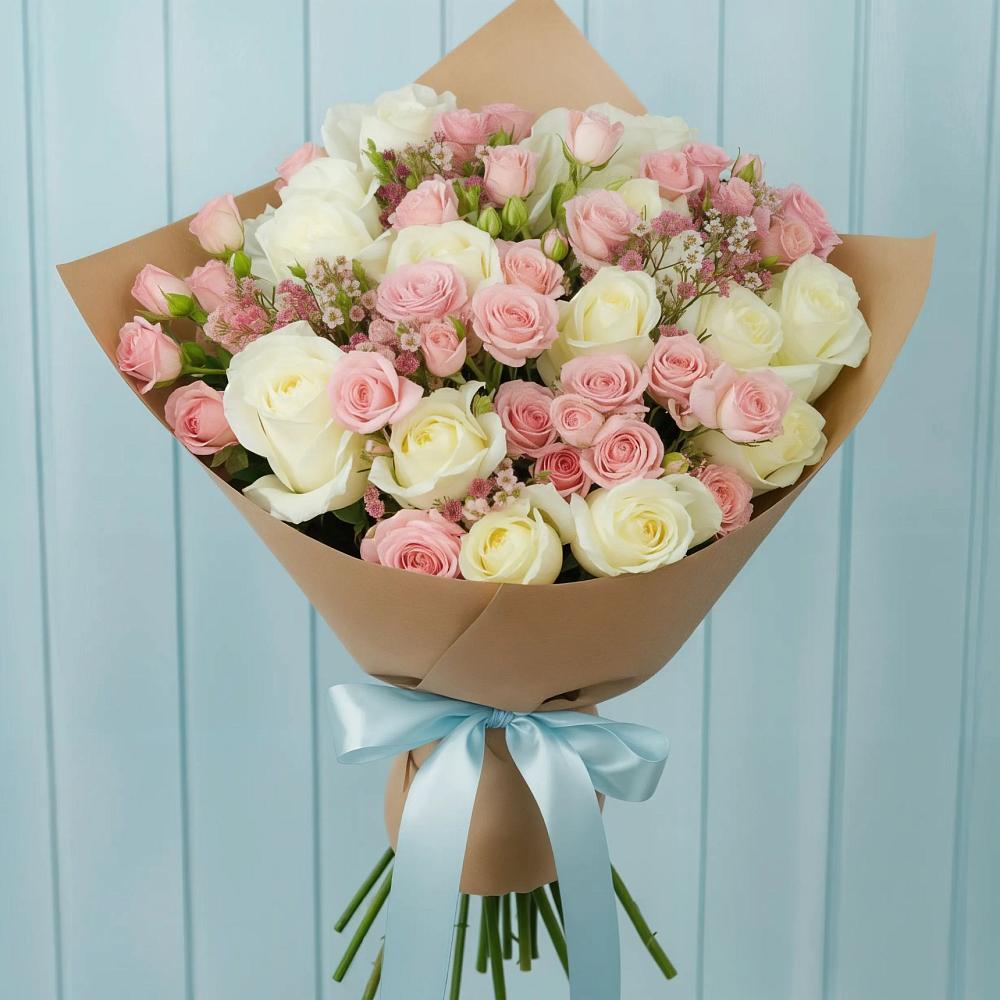 Букет цветов из: Розы в Синьково