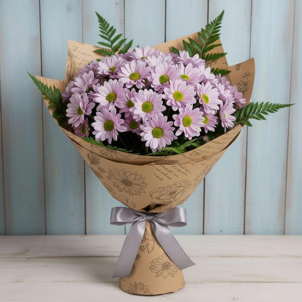 Букет цветов из: Хризантемы в Синьково