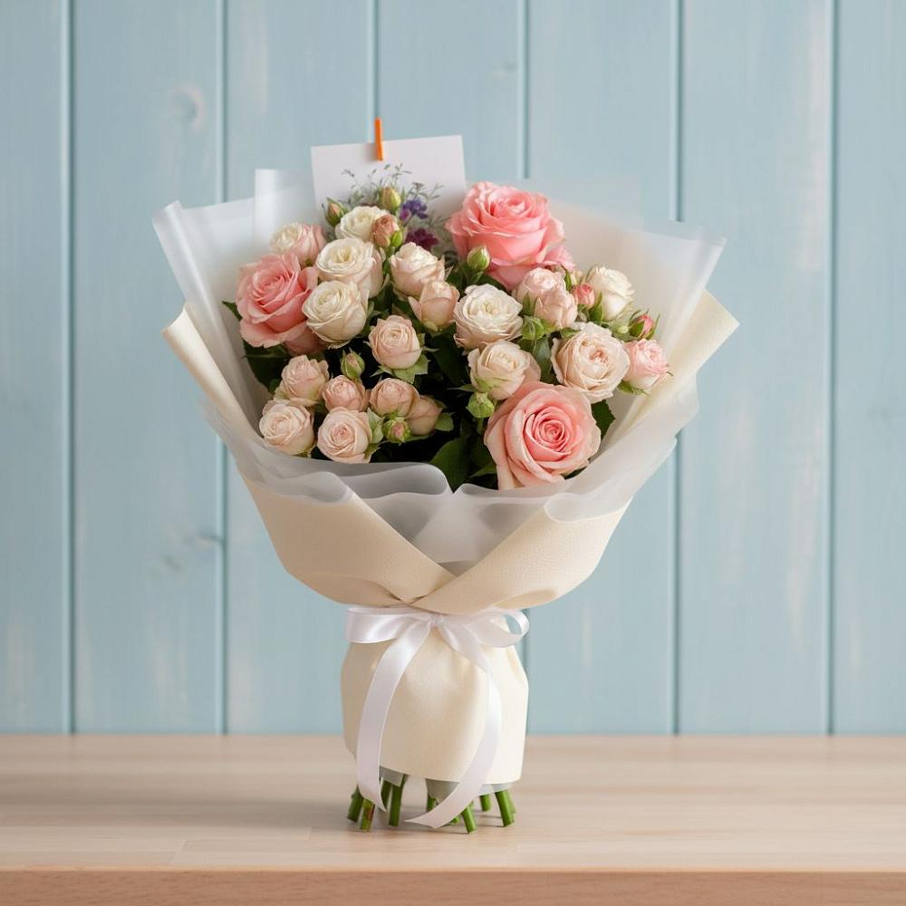 Букет цветов из: Розы в Синьково