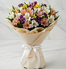 Букет цветов из:  Альстромерии в Синьково