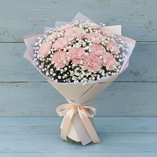 Букет цветов из:  Гвоздики в Синьково