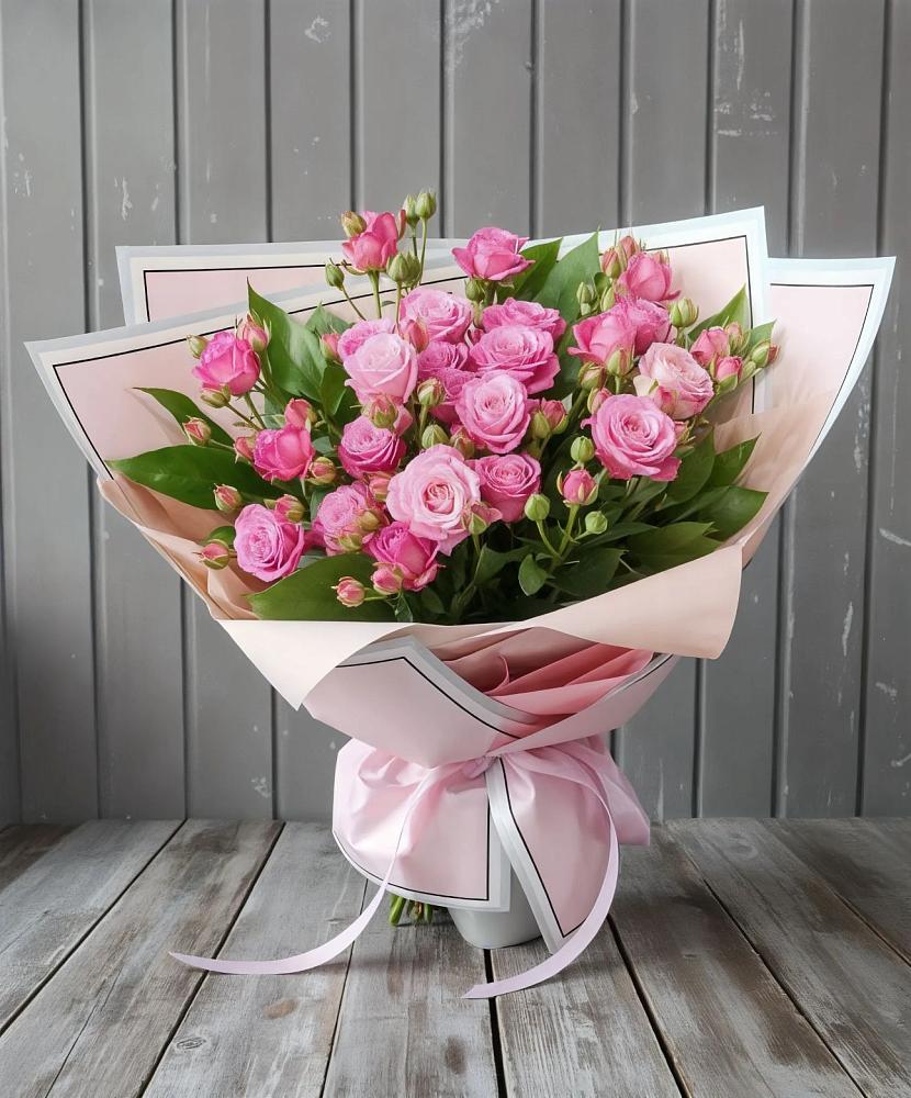 Букет Розовый кустик в Синьково