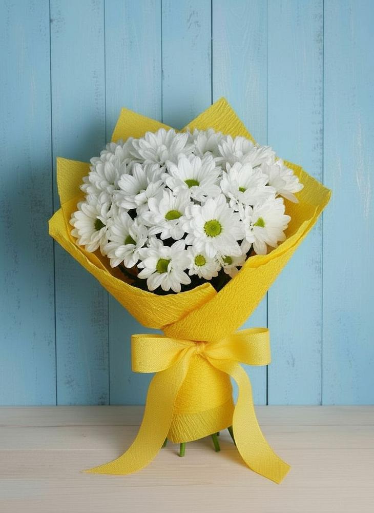 Букет цветов из: Хризантемы в Синьково