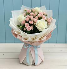 Букет цветов из:  Розы в Синьково