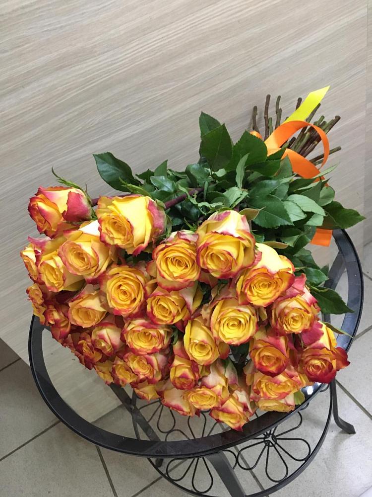 Букет Желтые розы в Синьково