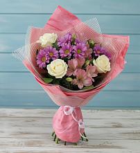Букет цветов из:  Герберы в Синьково