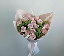 Букет цветов из:  Розы и Хризантемы в Синьково