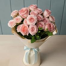 Букет Розовый шарм #REPLACE_PRED# Синьково