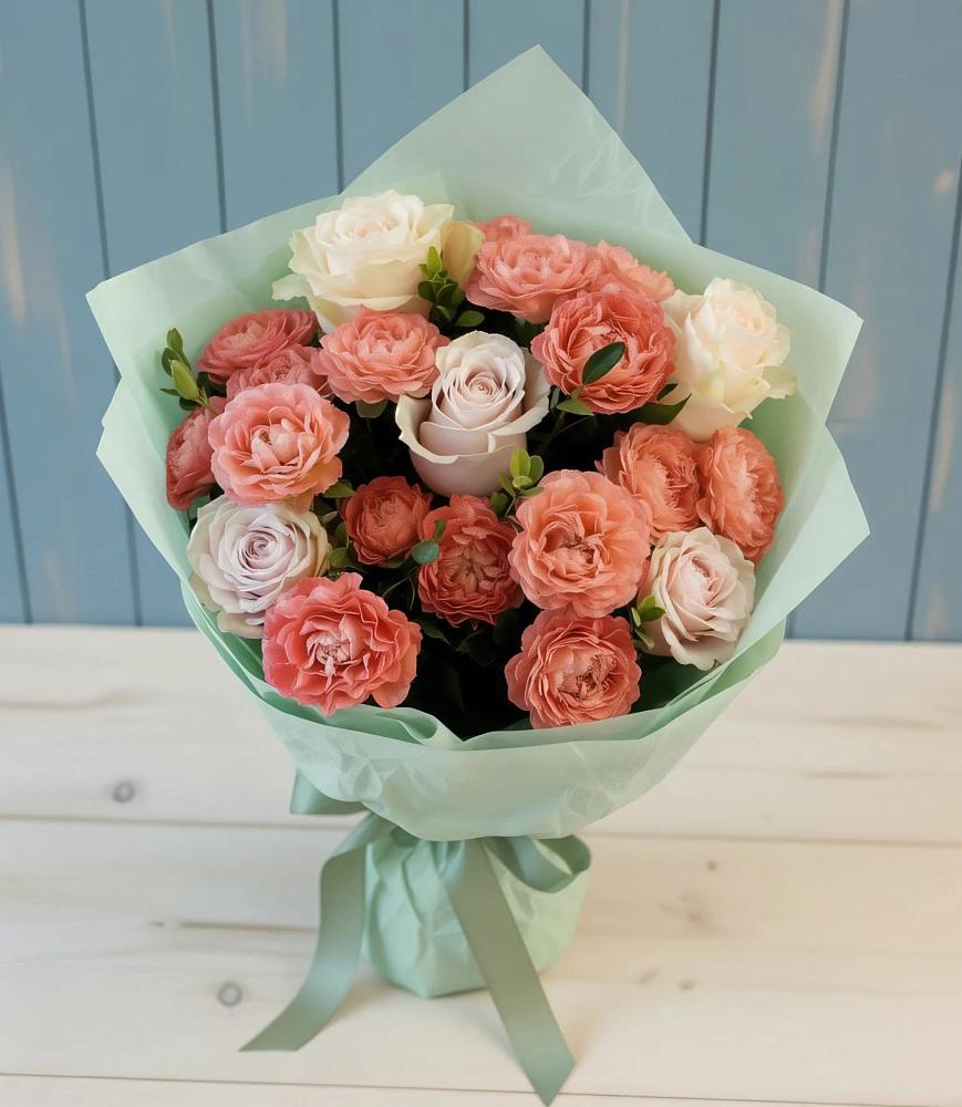 Букет цветов из: Розы в Синьково