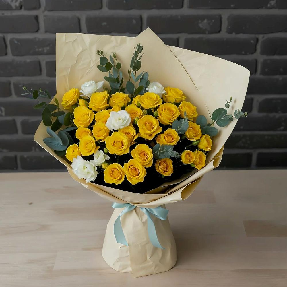 Букет цветов из: Розы в Синьково