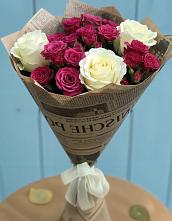 Букет цветов из:  Розы в Синьково