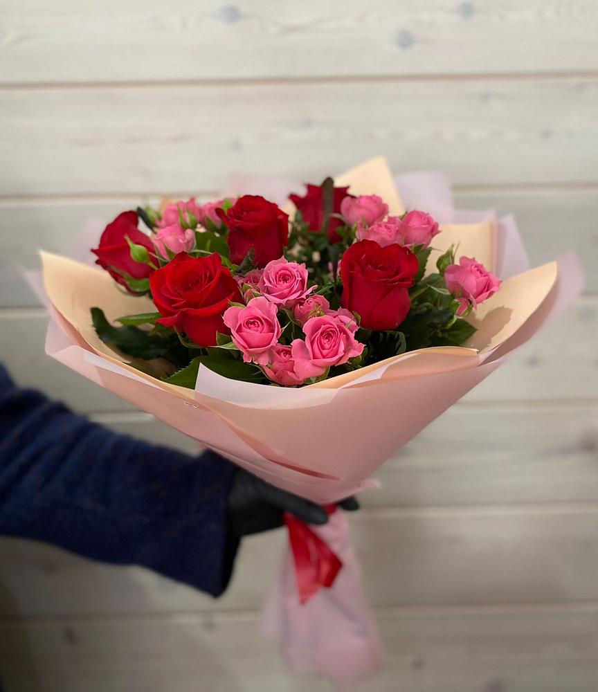 Букет цветов из: Розы в Синьково