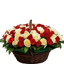 Премиум букет из: Розы #REPLACE_PRED# Синьково