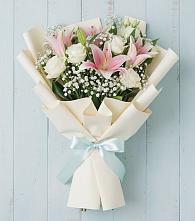 Букет цветов из:  Лилии в Синьково