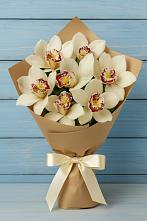 Букет цветов из:  Орхидеи и Розы в Синьково