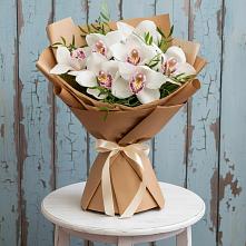 Букет цветов из:  Орхидеи и Розы в Синьково