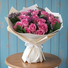 Букет цветов из:  Розы #REPLACE_PRED# Синьково